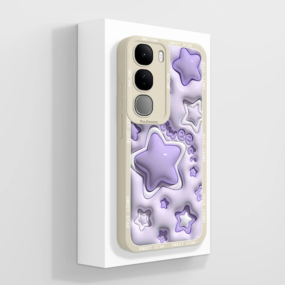 Fashionable Soft Liquid Silicone Phone Case, Compatible with Select Vivo Models, in Chic Back Cover Design