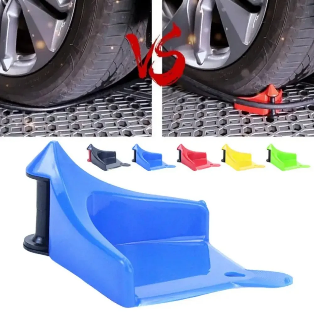 Car Wheel Hose Guide Hose Slide Tire Wedge Universal Car Wash Tool Tire Blocker Multiuse Anti-winder Wire Winder For Washing