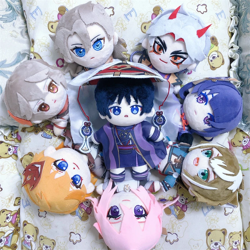 Anime Game Genshin Impact Kaedehara Kazuha Scaramouche XIAO Morax Tartaglia Gorou Plush Doll Pillows Cosplay Cartoon yandy costumes