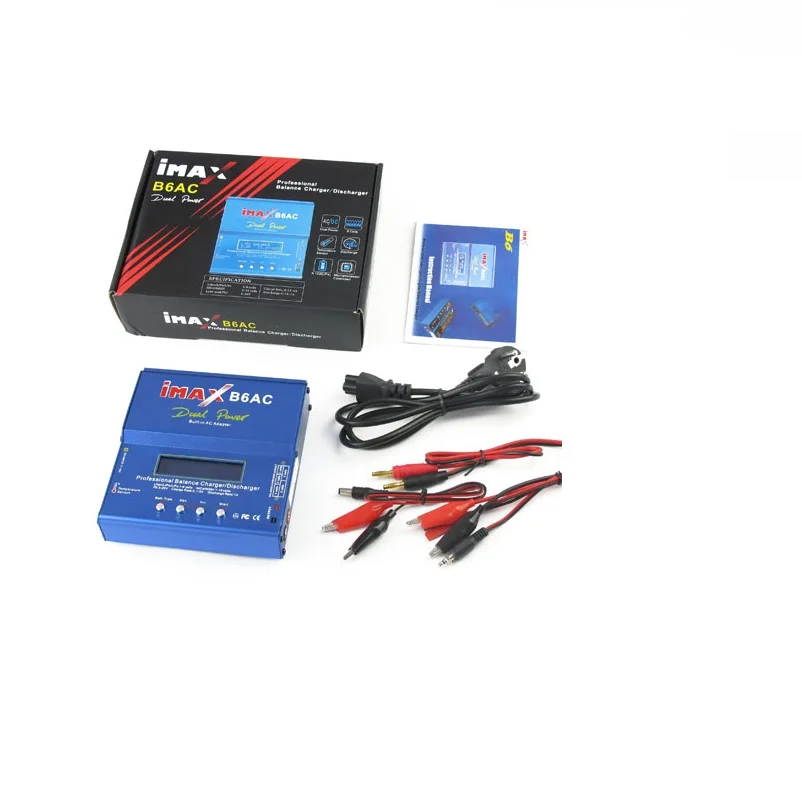 Nissan Engine Intake Replacement IMAX B6 AC RC Charger 80W 6A Balance Charger - Digital LCD Screen For Li-ion LiPo NiMH NiCd PB Batteries - With XT60 Plug Multifunction Battery Charger - Foto 6