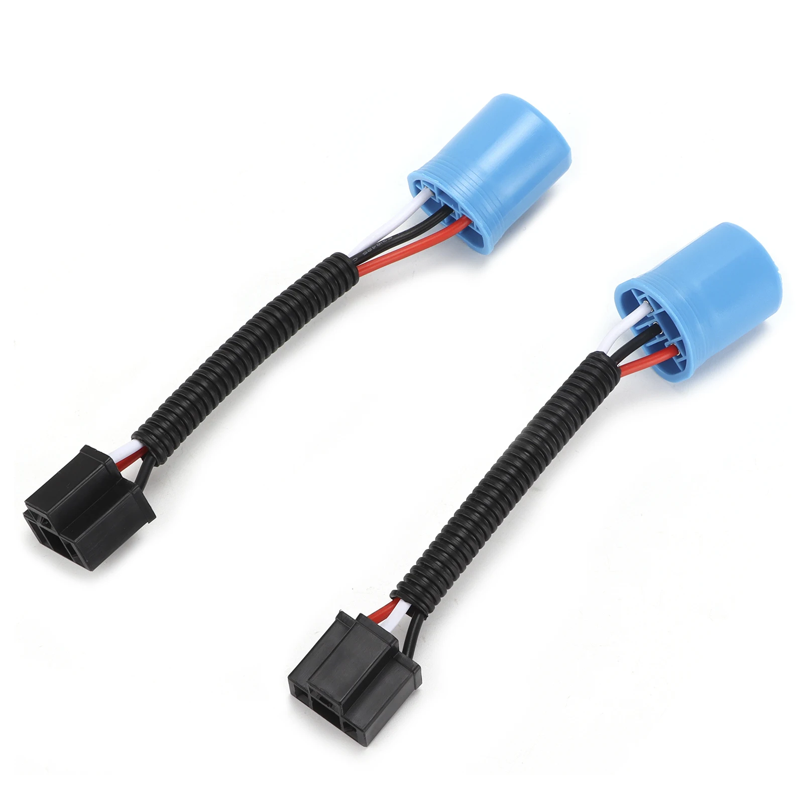 Adattatore Cablaggio Per Fari 9007 Maschio A H4 Femmina, Per Conversioni Fari LED Su Hummer E Harley-Davidson (2 Pezzi) - 2