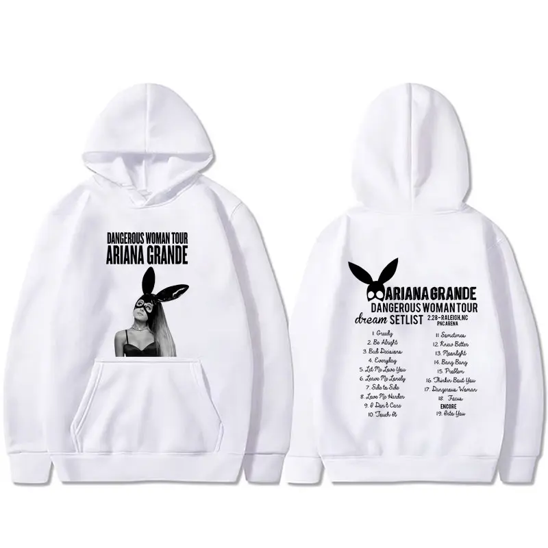 Ariana Grande Dangerous Woman Tour Hoodie Male Fashion Trend