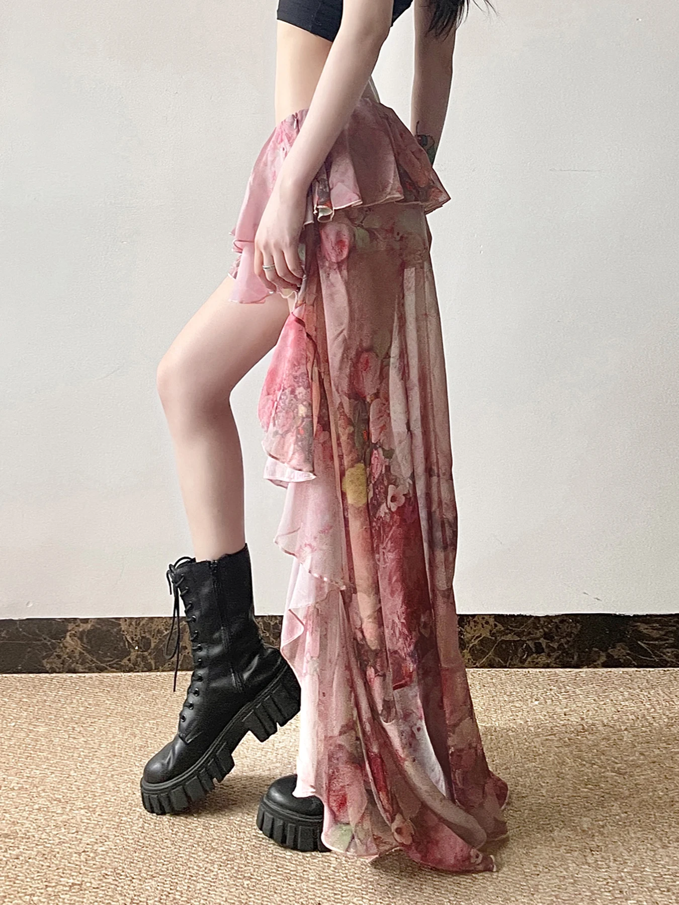【I AM MARI】Syupeulrin flared skirt Z Supply Reina Airy Gauze Midi Skirt – Puritan Cape Cod
