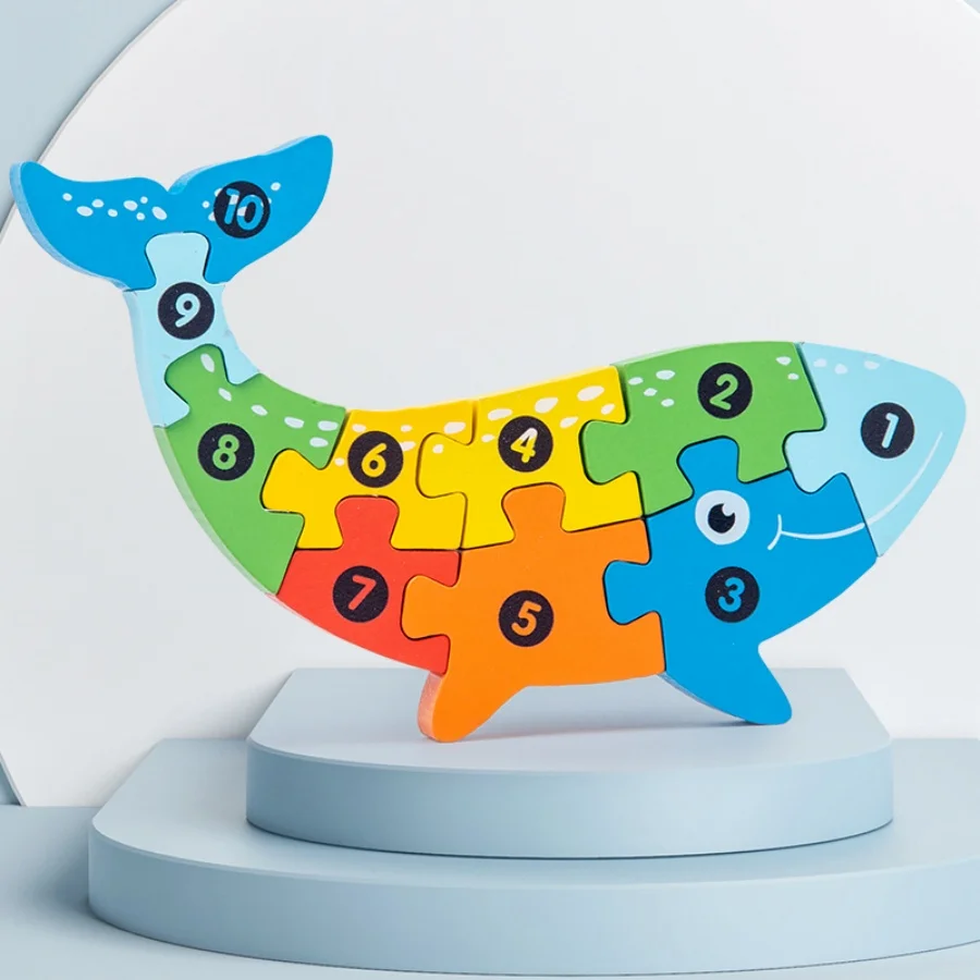 Wooden Standing Puzzle 5