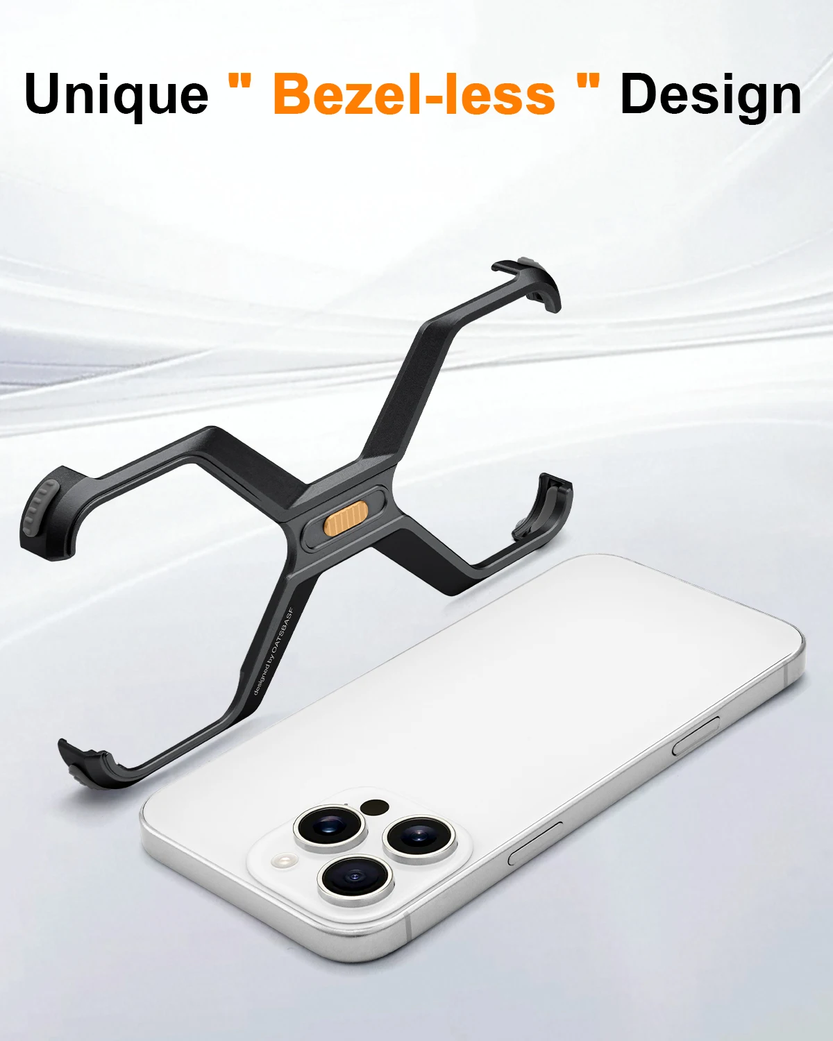 Eary X-Shaped Minimalist Phone Case For iPhone 16 Pro Max Ultra Thin Heat Dissipation Bumper Shockproof Protective Cover 2025