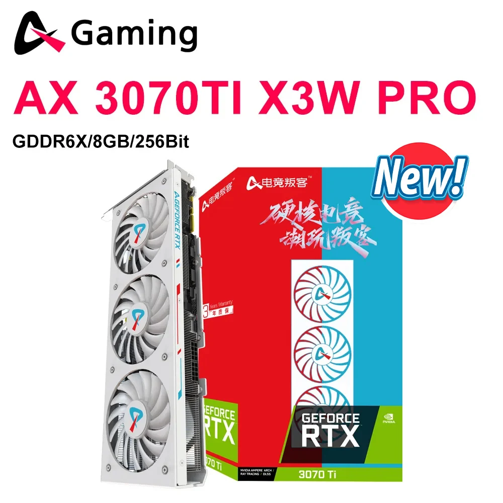 AX nový RTX3070TI RTX4070 rtx4070ti RTX 4060 pokud by grafika karta GDDR6 GPU NVIDIA video karta GPU herní placa de video