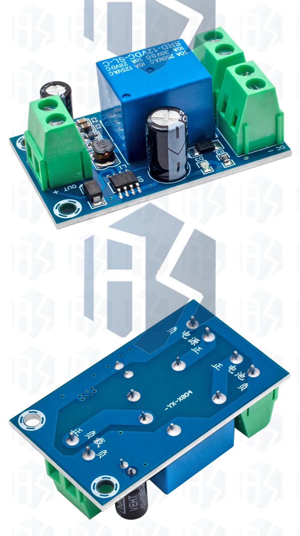 1~10PCS Stromausfall-Schutzmodul Automatischer Umschalter YX-X804 USV Notstrom-Abschaltung Batterie-Stromversorgung 12V bis 48V – Detail 7
