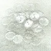 9mm---34mm Two Holes Transparent White Small Buttons Bread Round Resin Sewing Buttons Diy Clothing Accessories 2