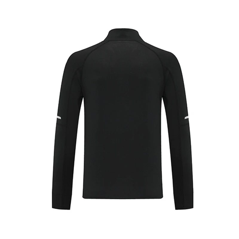 Mens Stand Collar Sweatshirt Quick Dry Long Sleeve Golf Shirt Sport Moisture Wicking Casual Athletic Running Gym