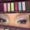 Oil Painting Eyeshadow Palette 8 Color Punk Smokey Multicolored Chrome Hypnotic Shimmer Dreamland Eye Shadow Festival Makeup