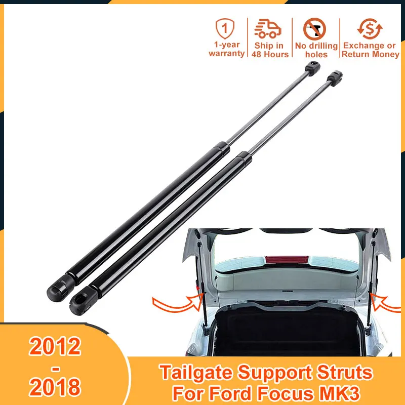 

2012-2018 Tailgate Damper For Ford Focus MK3 3 2012 2013 2014 2015 2016 2017 Accessories Shock Absorber Lift Support Strut Bars