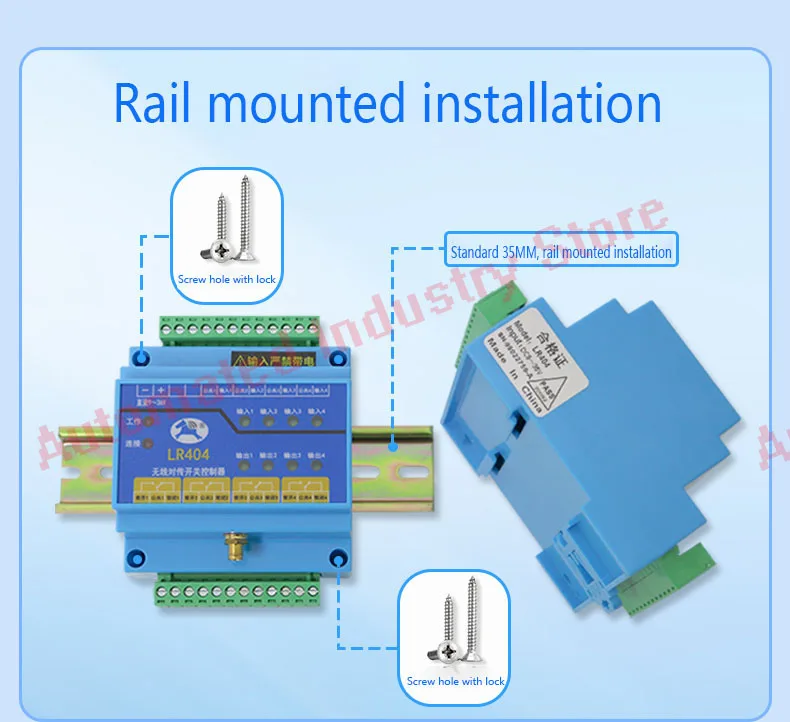 4-channel transmission Switch Quantity Wireless Transmission Module Remote Contr