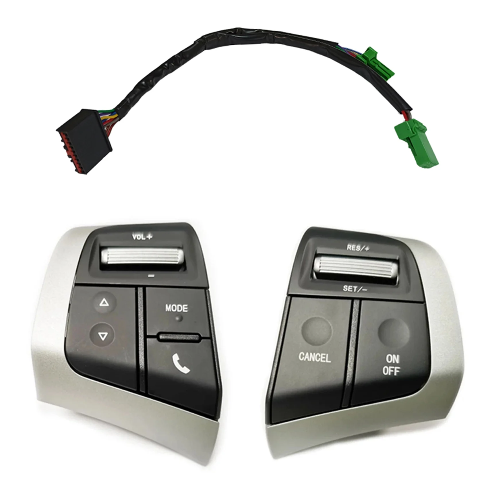 

Car Steering Wheel Cruise Control Switch Audio Radio Volume Adjustment Button for Chevrolet Trailblazer