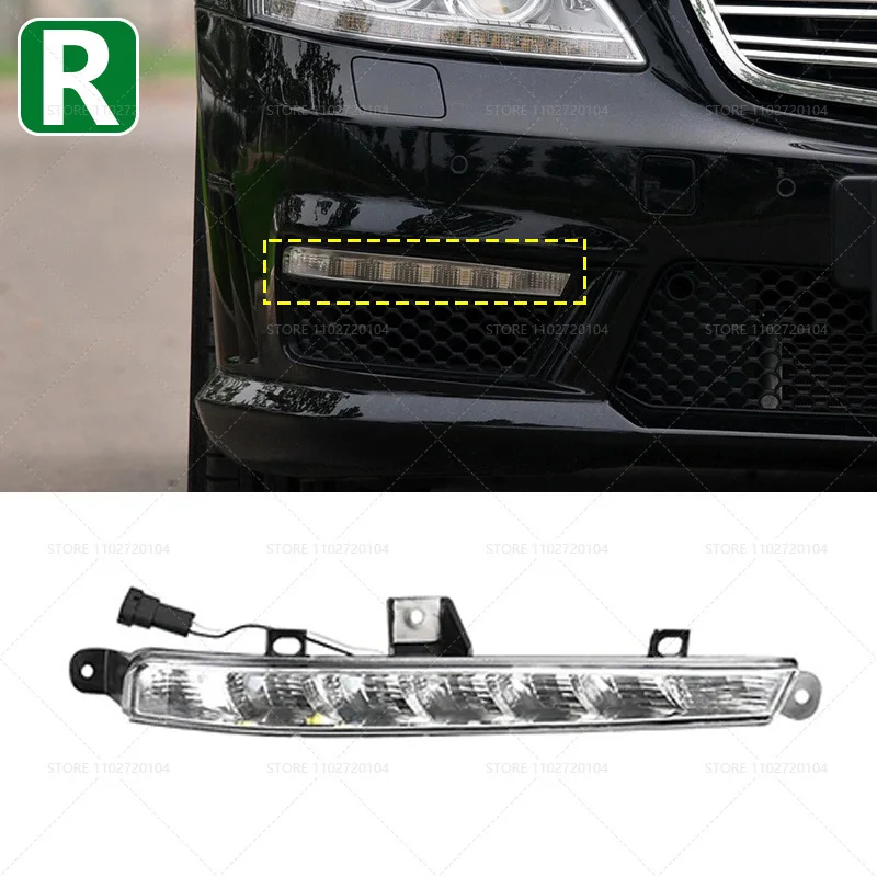2007-2013년식 W221 메르세데스 벤츠 S63 S65 AMG 프론트 범퍼 그릴 안개등 커버 2218851953 2218852053 2218201356 2218201456