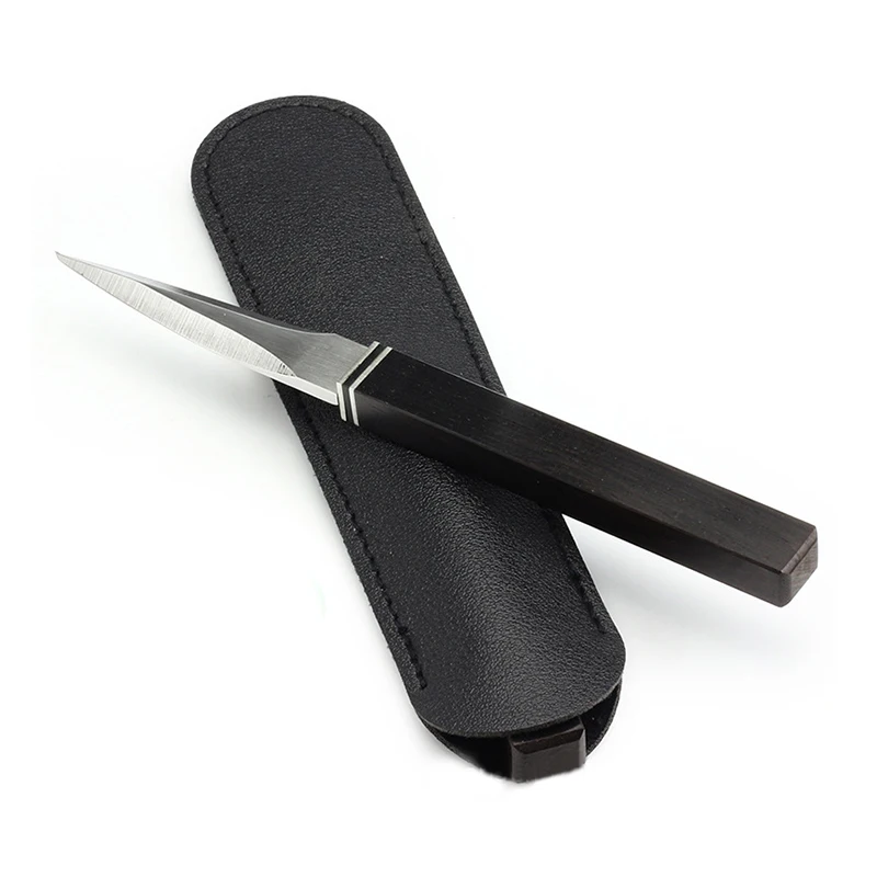 Tea cutter tea needle set Stainless Steel Tea Needle Tea Cutter Puer Cone Ceremony Accessories Craft Kung Fu Teasets Knife With Leather Case