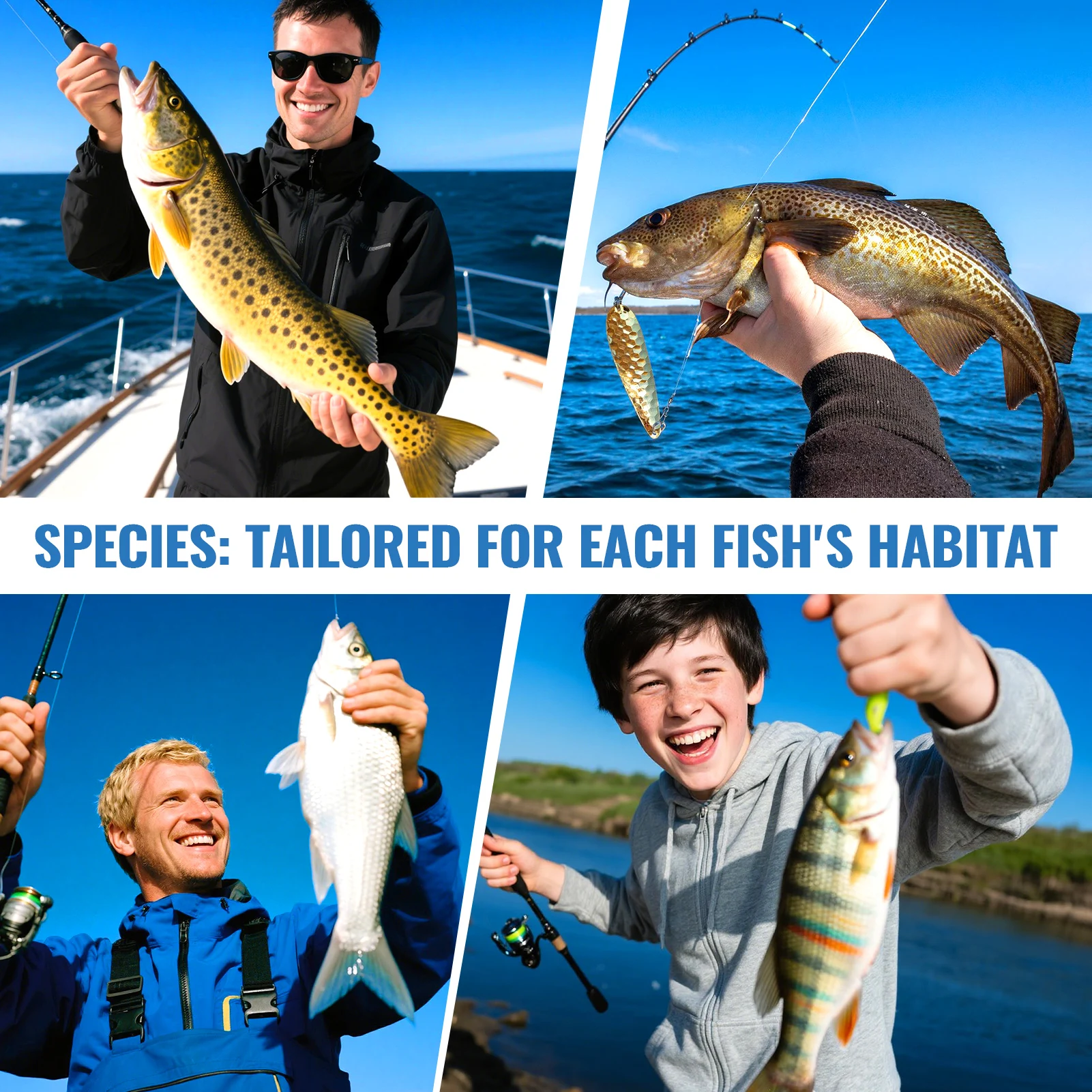 16-Piece Spinner Lure Set 3