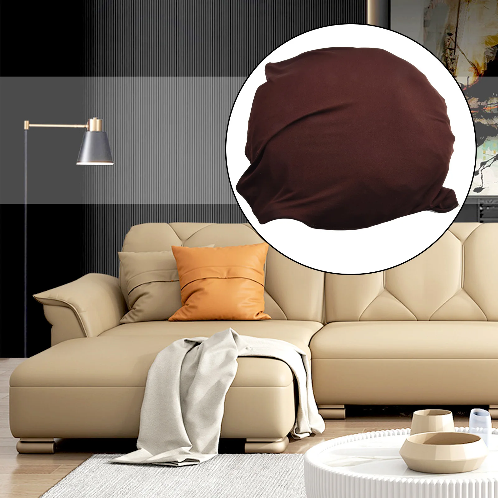 

Cushion Covers Cushions Easy Maintenance Pillow Case Polyester Decorative Piece Decorative Pillowcases Simple Solid