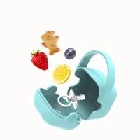 Boîte à sucettes en plastique PP pour bébé, petite boîte de rangement pour sucettes et aliments, produits pour mères et nourrissons 6