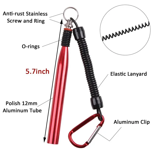 Kit Rigging Wacky Per Pesca - Strumento Per Esche Con 70 O-Ring, Ideale Per Soft Baits - Foto 8