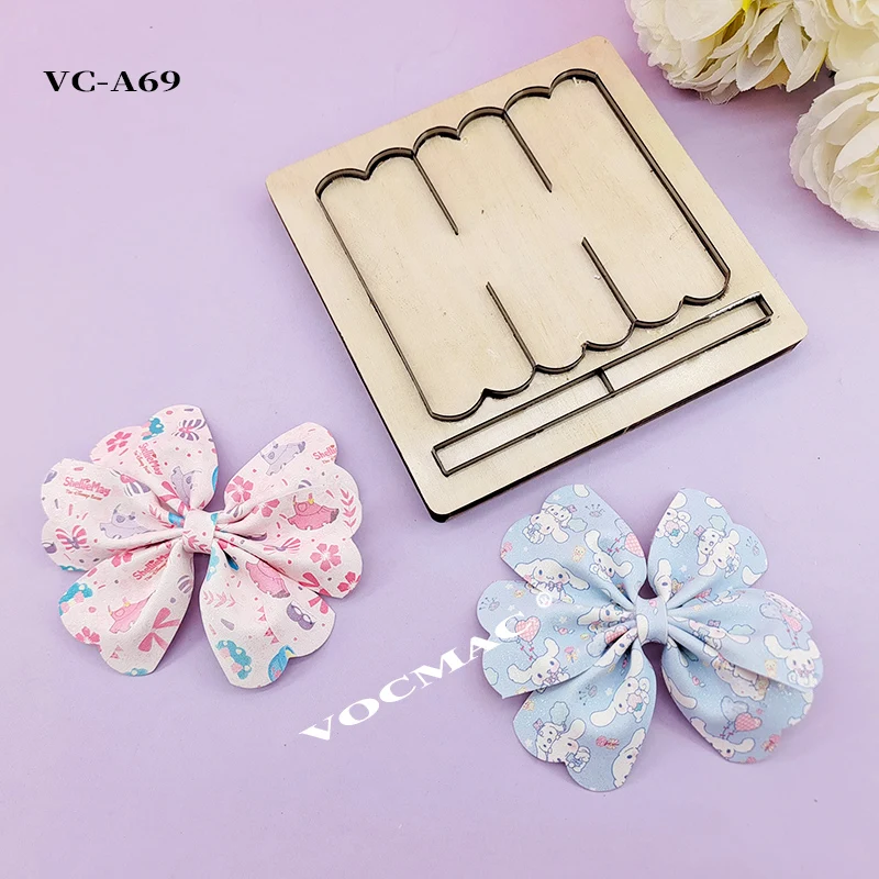 

Bow-VC-A69 Wood Mold Scrapbooks Are Compatible With Most Die-Cutting Machines