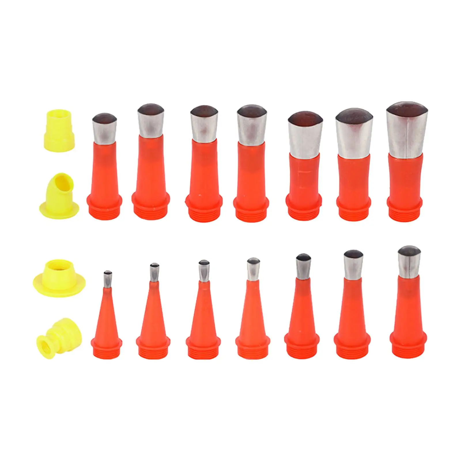 20Pcs Caulk Finishing Tools Nozzle Tips Reuse for Sink Joint Window Kitchen