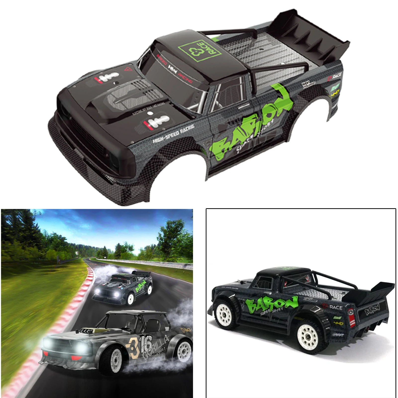 Replacement Body Shell for 603 1:16 Scale RC Rally Truck Upgrade Parts 4