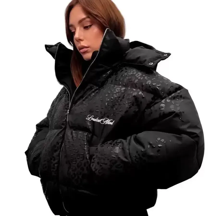 Autumn Winter Y2k Harajuku Padded Jacket Thick Warm Coat Women's Subculture Zip Up Outerwear Casual Streetwear Fashion Outfits