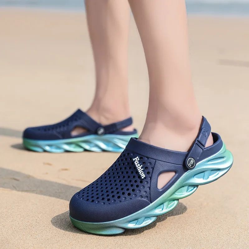 Men Sandals Summer Flip Flops Slippers Men Outdoor Beach Sandals Cheap Male Water Shoes Sandalia Masculina non slip slippers leather sandals fashion sandals soft slippers linen slippers beach slippers eva slippers coconut sandals beach sandals fashion slippers