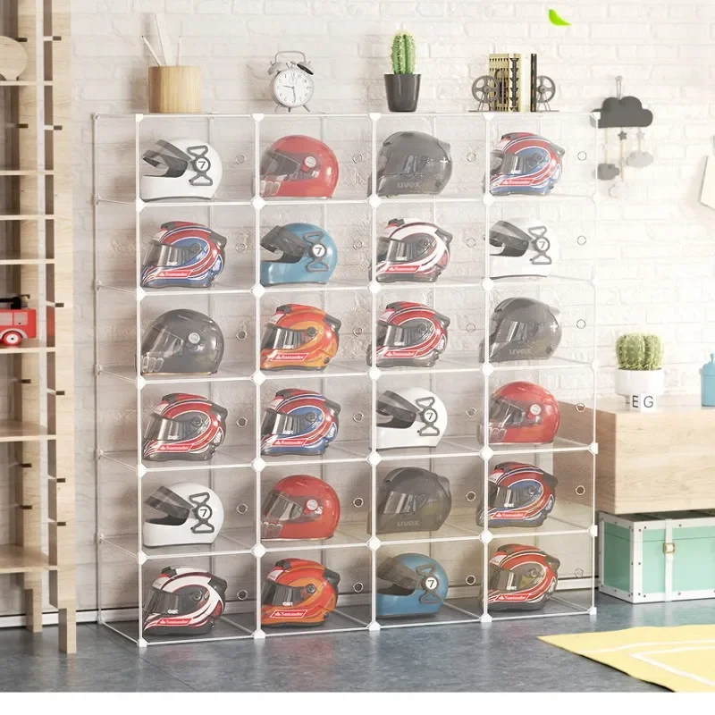 まとめて２個出品!! ヘルメット用　アクリルケース！☆ アクリルケース ヘルメット用ディスプレイケース ※受注生産品