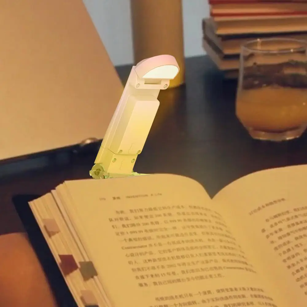 Description Picture 4 of itemLED USB Rechargeable Book Light Reading Light Eye Protection Night Light Portable Clip Desk Light Bookmark Read Light Night Lamp