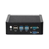 Fanless Industrial mini pc with 1xDDR4 2xGbE LAN 4xCOM RS232/RS485 4xUSB3.2 2xUSB2.0 Inter Celeron N5100 support WIN10 LINUX 2