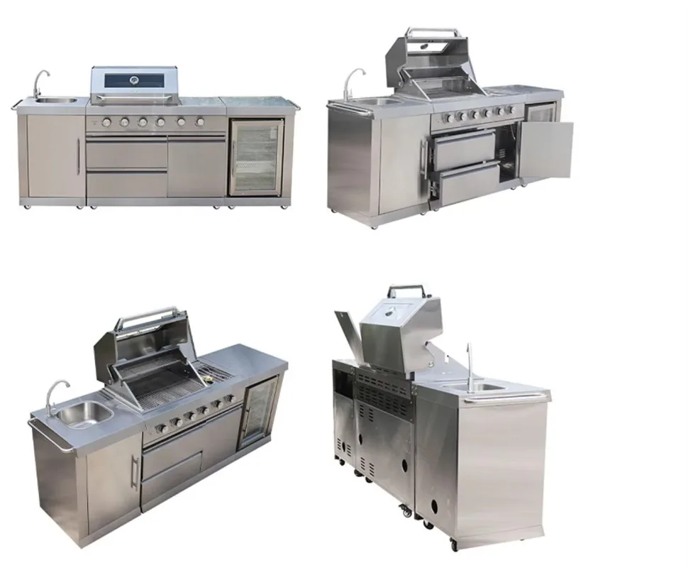 Cuisine extérieure Norfolk Grills Absolute Pro à 6 bruleurs - Barbecue à gaz haut de gamme 4