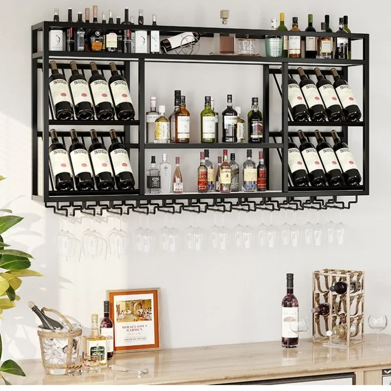 Coffee Display Cabinet Glass Showcases Collection Drinks Showcase Living Room Storage Furniture Wine Fridge Bar Rack Wall Home