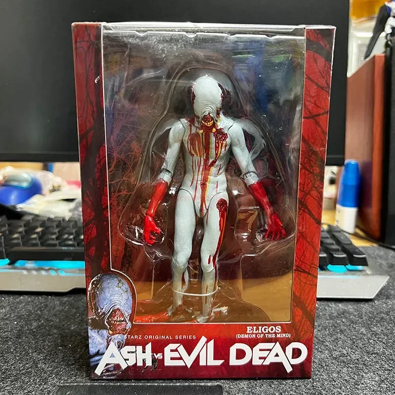 

Authentic Neca First Edition Ghost Playman Movie Edition Ash Ashe Evil Ghost Elligo Action Figure Collection Model Decoration