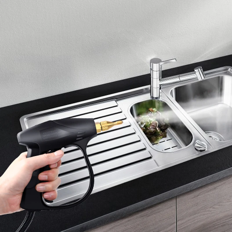 High Temperature High Pressure Steam Cleaner Machine Kitchen Cleaning Machine Range Hood Air Conditioner 3KW 4.5Bar Car Cleaning