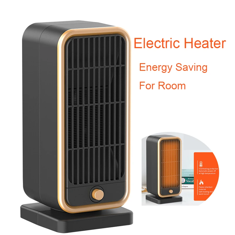 

500W Electric Heater For Room Heating Warmer Ceramic Fan Heater 220V Low Noise Verwarming Bedroom kachel grzejnik elektryczny