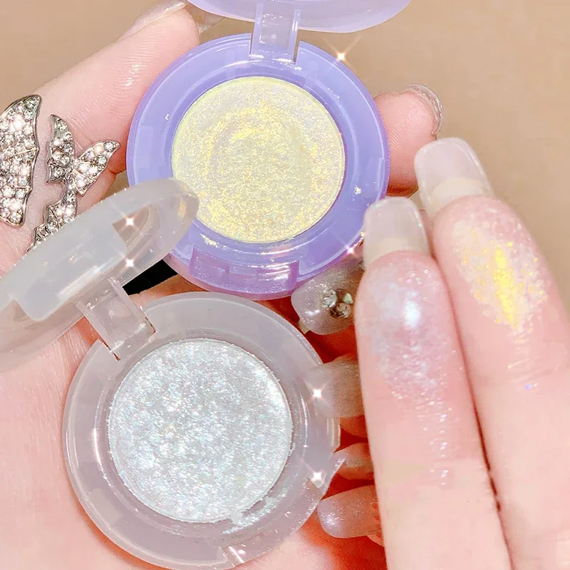 Face Highlighter Makeup Palette Peach Highlighter Eyeshadow Palette