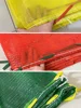 50pcs High Density Thickened Plastic Woven Mesh Bundle Pocket Corn Onion Potato Vegetable Poultry Packaging Woven Bag 2