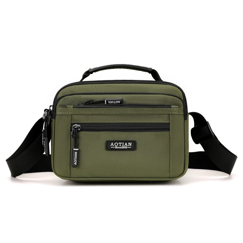 Men's Business Crossbody Bag - Advanced Multi compartment Design, Office and Leisure Shoulder Bag, for Dad and Husband (Annivers