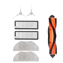Xiaomi Mijia G1 MJSTG1 Robot Vacuum Essential Parts Kit: Main Brush, Side Brush, HEPA Filter, Mop Cloth, Water Tank, Dust Box (Set 4)