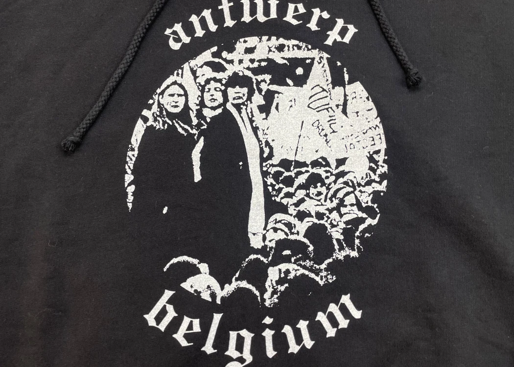 トップス Raf Simons Archive Redux Antwerp hoodie Archive Redux Oversized Antwerp Hoodie, Black | The Webster