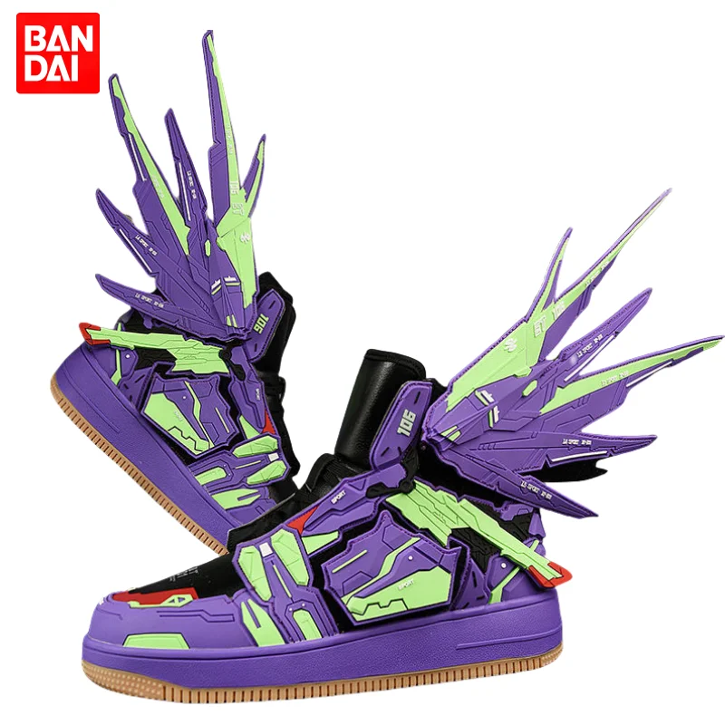 Bandai Evangelion EVA-01 TEST TYPE Anime High-Top Anti-Rutsch-Sneaker 3D dreidimensionale Verformung Mecha Anti-Rutsch-Schuhe Geschenk