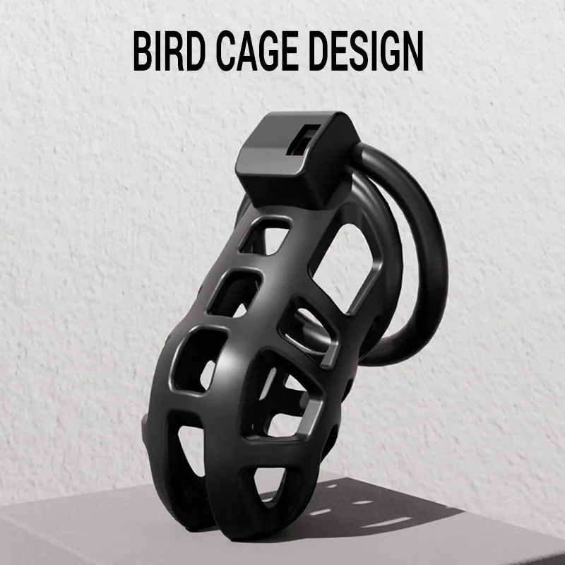 Male SM Penis Bondage, Chastity Lock, Alternative Toy, Birdcage, Ring, Massage, Chastity, Adult Sex Toys