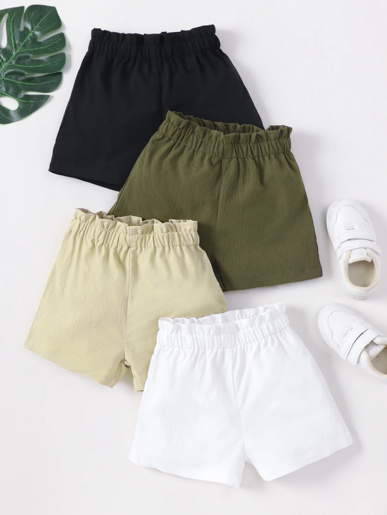 

2022 Summer New Children's Solid Color Shorts Four Pack INS Simple Style boys clothes hot pants