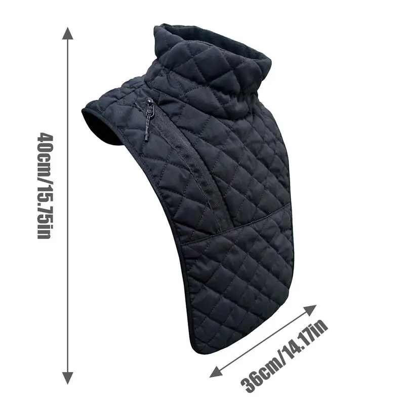 Winter Keeping Warm Neck Scarf Motorcyclist Rider Chest Neck Protector Windproof Warmer Scarf Bibs Motorcycle Thermal Outdoor
