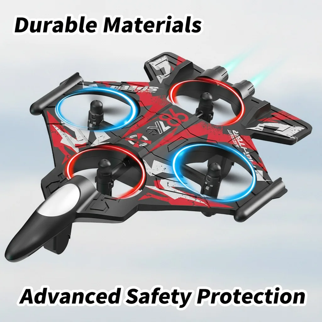 YL85-YL86 카메라 및 FPV 스크린/스크린리스 리모컨 포함 드론 - 브러시리스/브러시드 모터 쿼드콥터, 컨트롤, 레드/블루 드론 적합