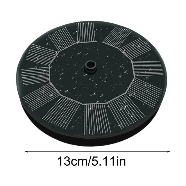 Mini Napenergia Szökőkút Medence Tó Vízesés Napsütő Kerti Dekoráció Kültéri Madárfürdő Napelemes Úszó Víz - Image 6