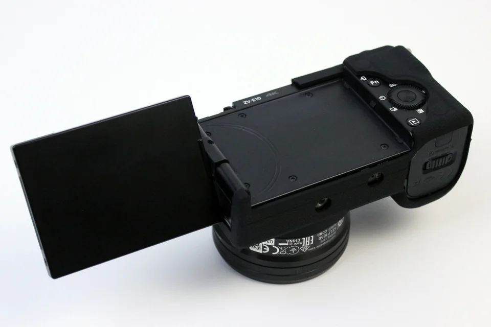 Coque En Silicone Pour Appareils Photo ZVE10 Vlog Design Antidérapant