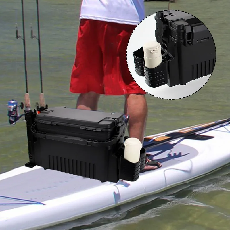 Fishing Gear Accessories 1pc Fishing Box Cup Holder Fishing Barrel Water Bottle Mount Rack Fish Boxes Accessories