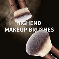 MAANGE 20 pièces/ensemble pinceaux de maquillage professionnels Double extrémité fond de teint correcteurs Blush ombres à paupières brosse pour mélange de poudre de crème liquide 3